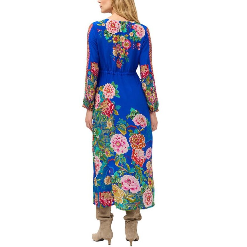 Johnny Was Womens  Tieni Silk Maxi Dress - Picture 2 of 4